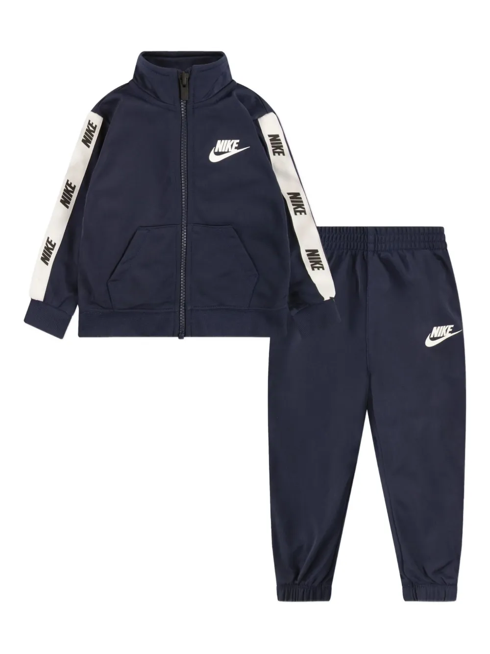 Nike Kids Trainingspak met rits Blauw