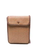 Hereu Terra Woven leather cross body bag - Brown