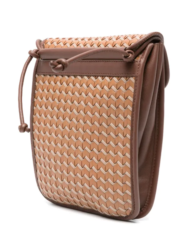 Hereu Terra Woven レザーショルダーバッグ | ブラウン | FARFETCH JP 