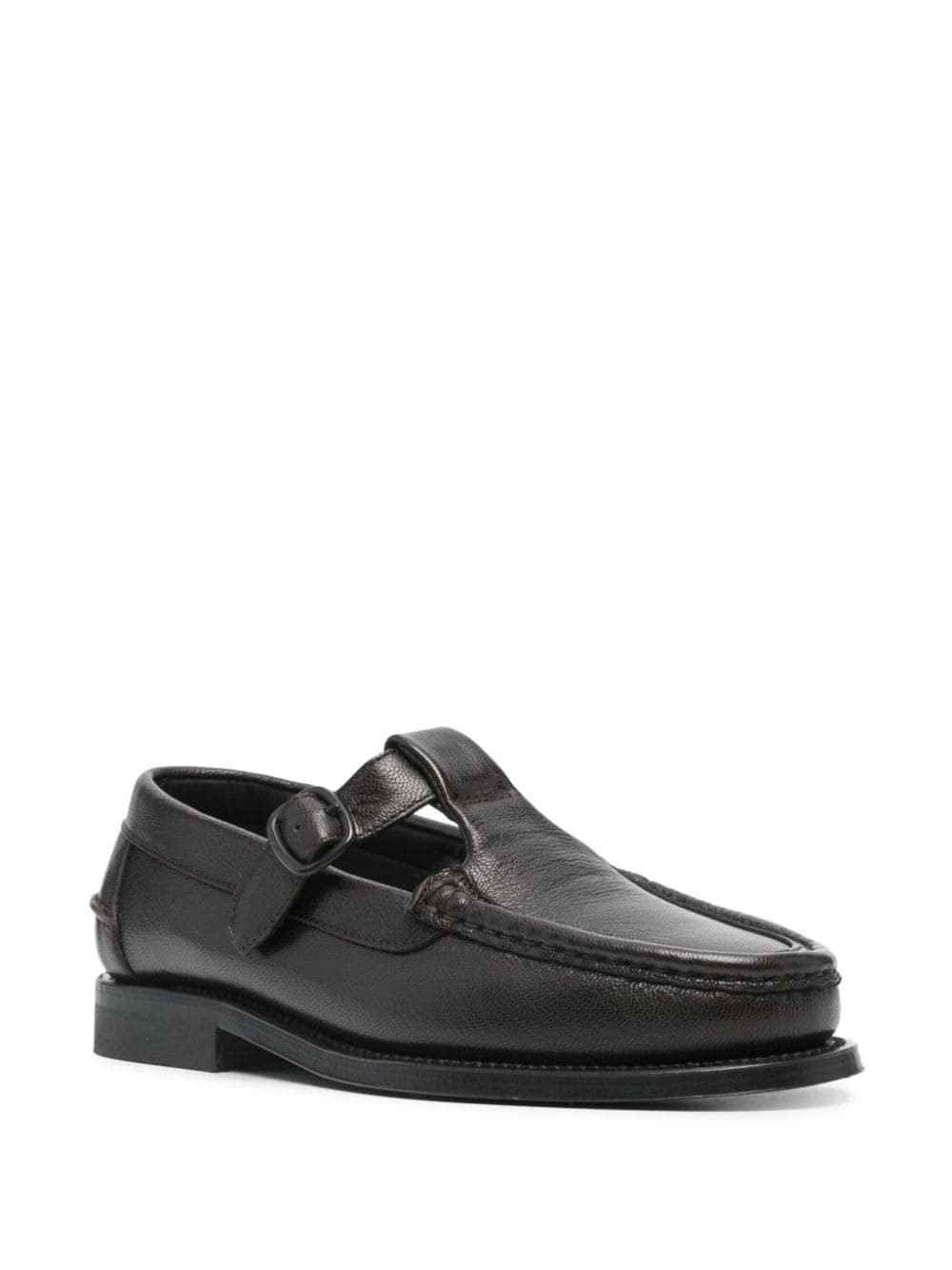 Hereu Alber leather loafers - Zwart