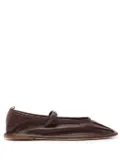 Hereu Dansa Supple ballerina shoes - Brown