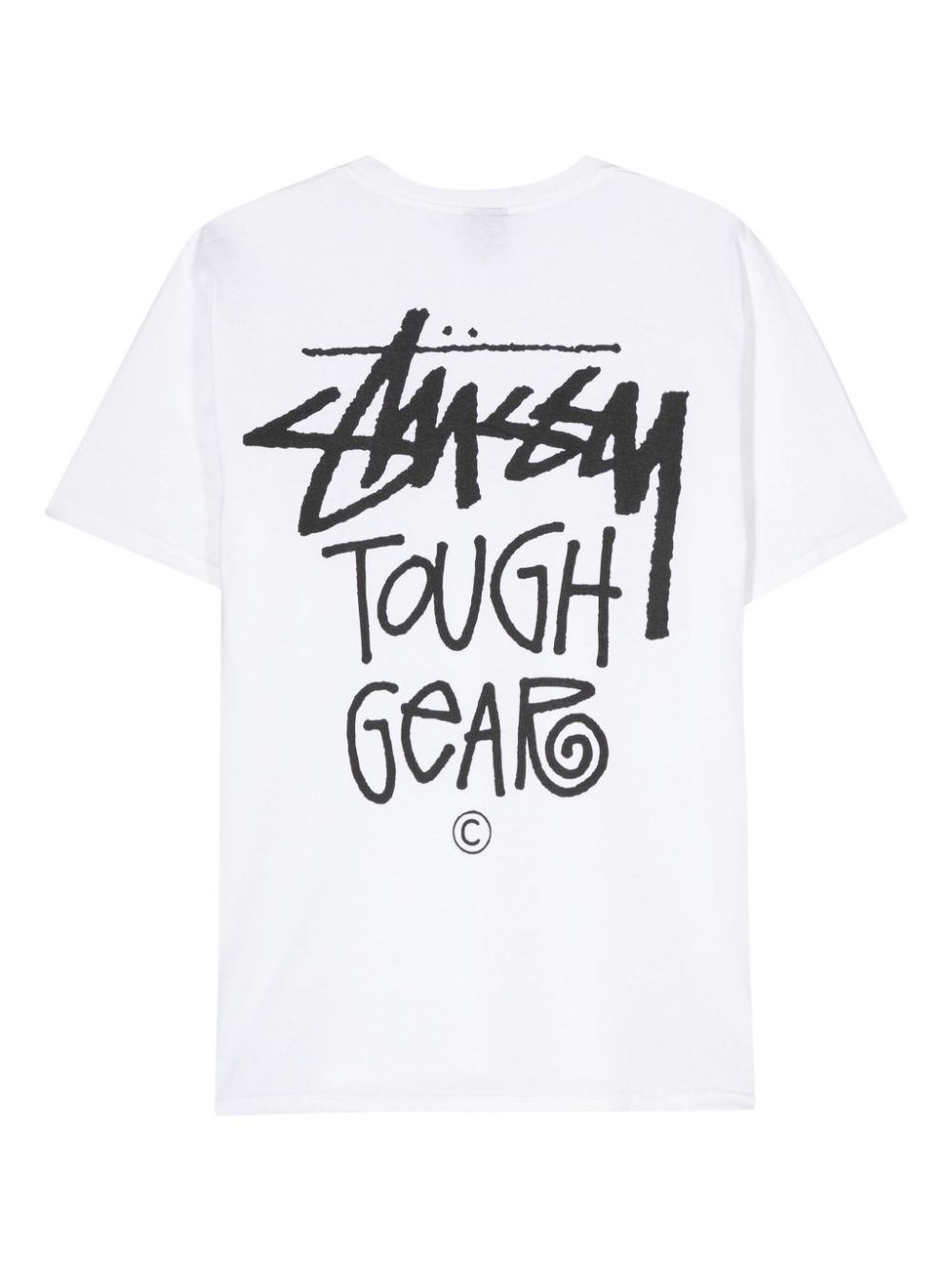 Stüssy Katoenen T-shirt - Wit