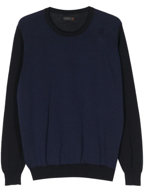 Corneliani fine-knit cotton jumper