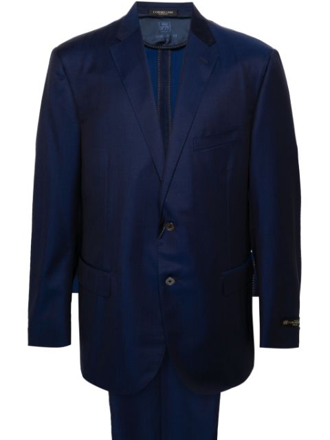 Corneliani single-breasted virgin wool suit