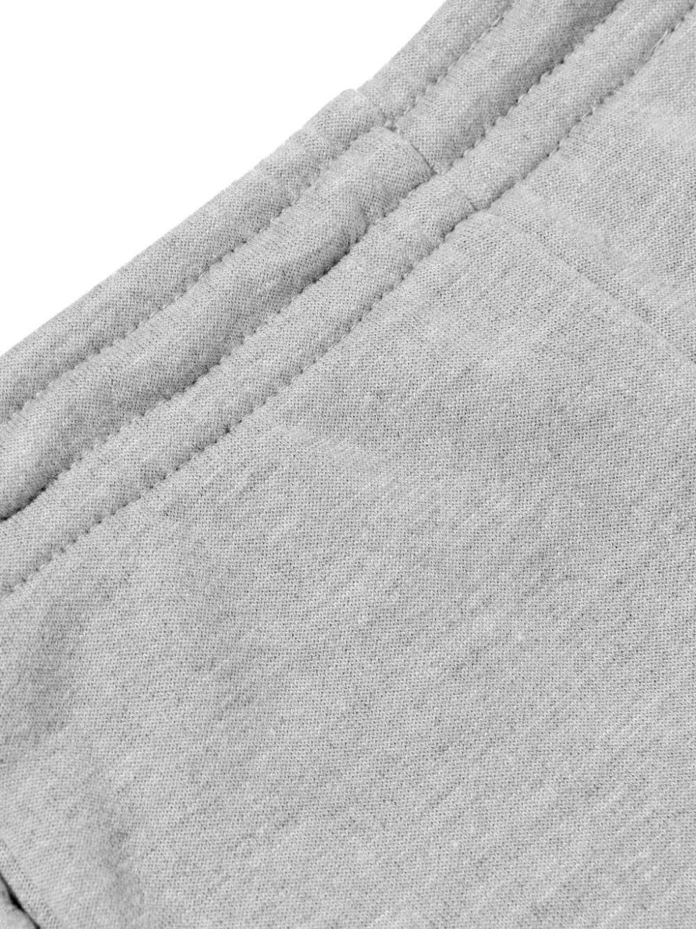 Shop Jordan Logo-print Track Shorts In Grey