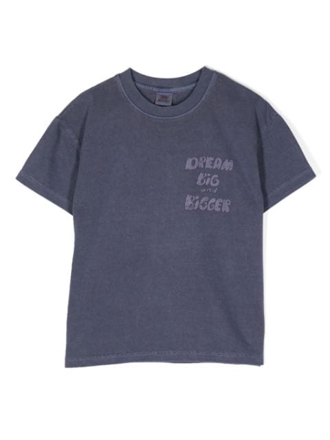 JELLYMALLOW slogan-print cotton T-shirt