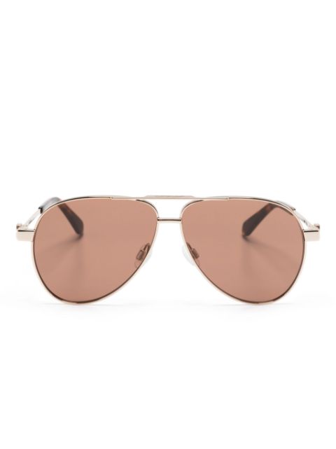 Off-White Eyewear Ruston pilot-frame sunglasses Men