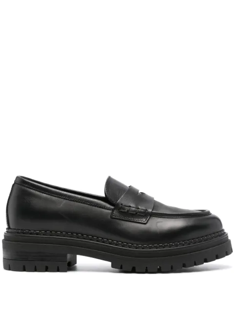NeroGiardini round-toe leather loafers