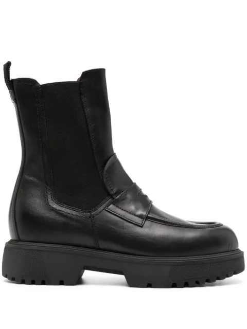 NeroGiardini calf-length leather boots 