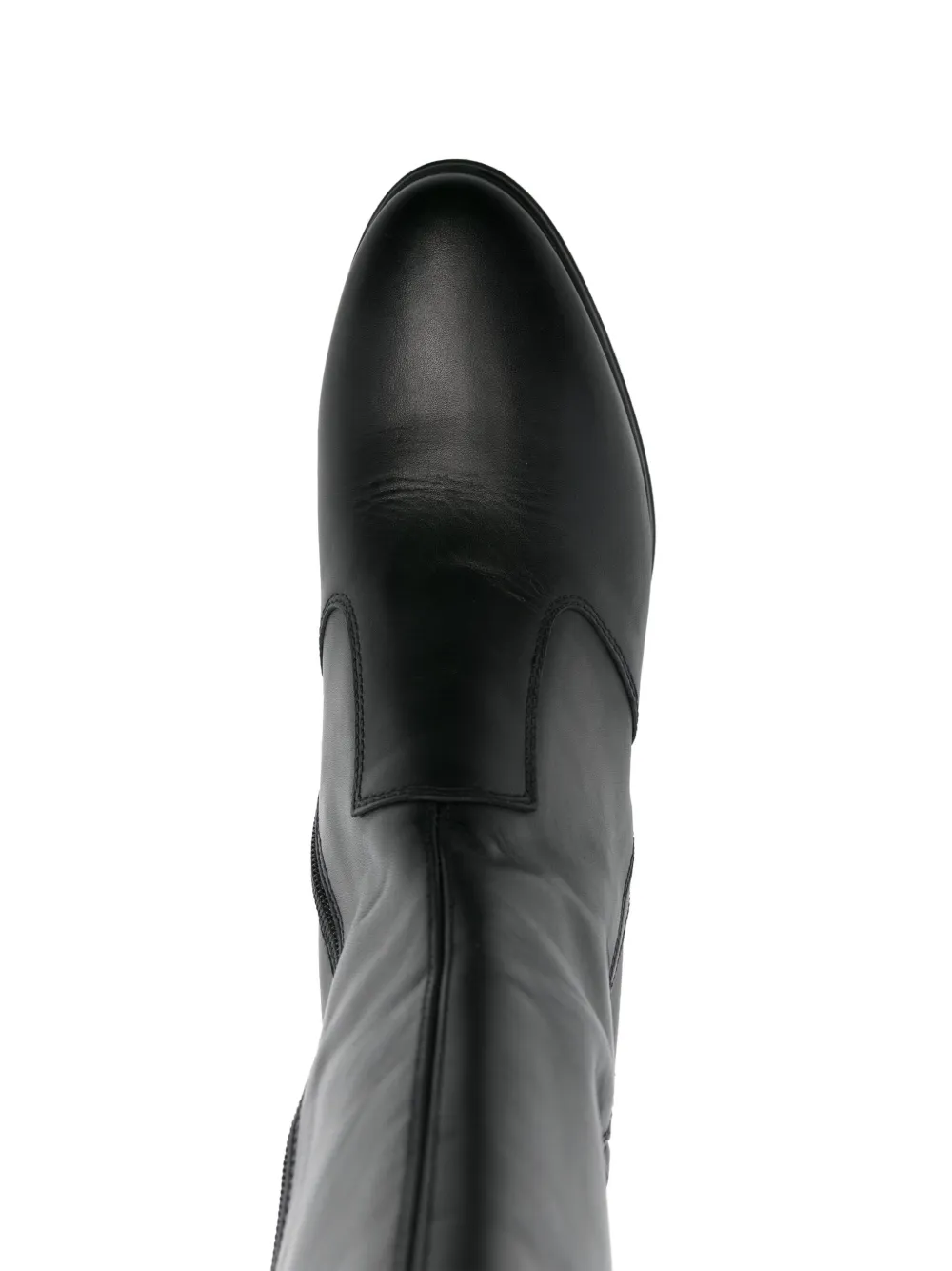 NeroGiardini Guanto 75mm leather boots Black