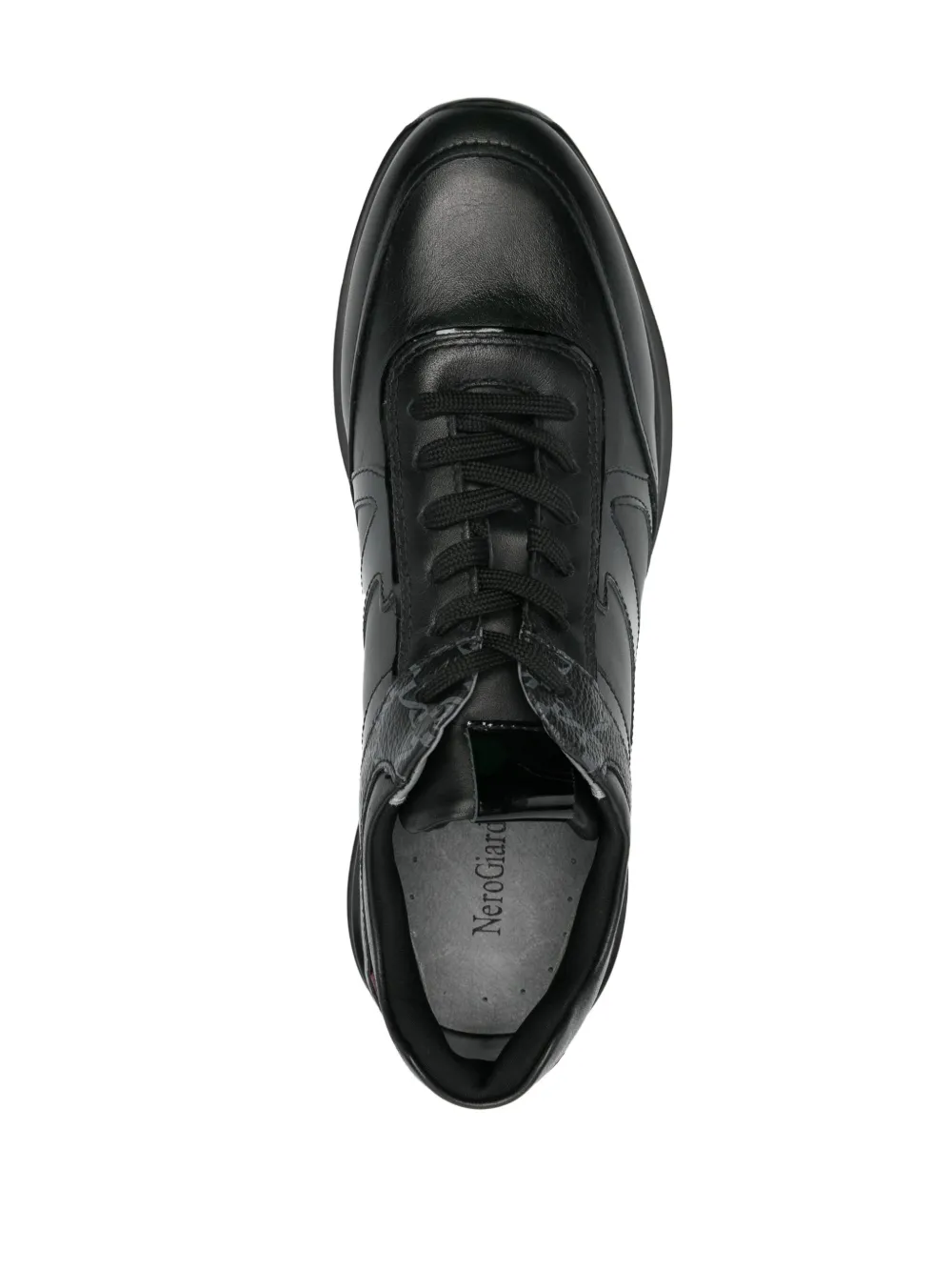 NeroGiardini Guanto leren sneakers Zwart