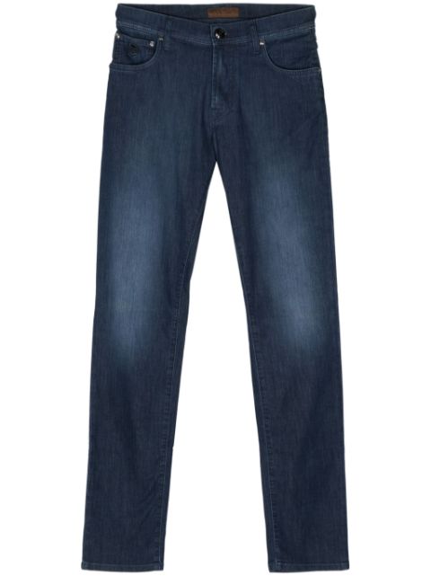 Corneliani mid-rise straight-leg jeans 