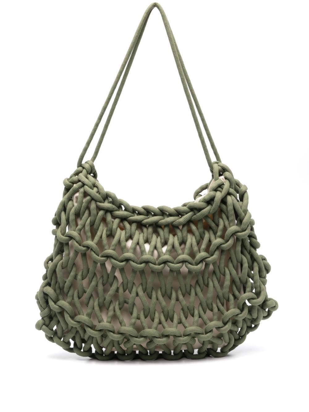 Alienina Nadia rope shoulder bag - Verde