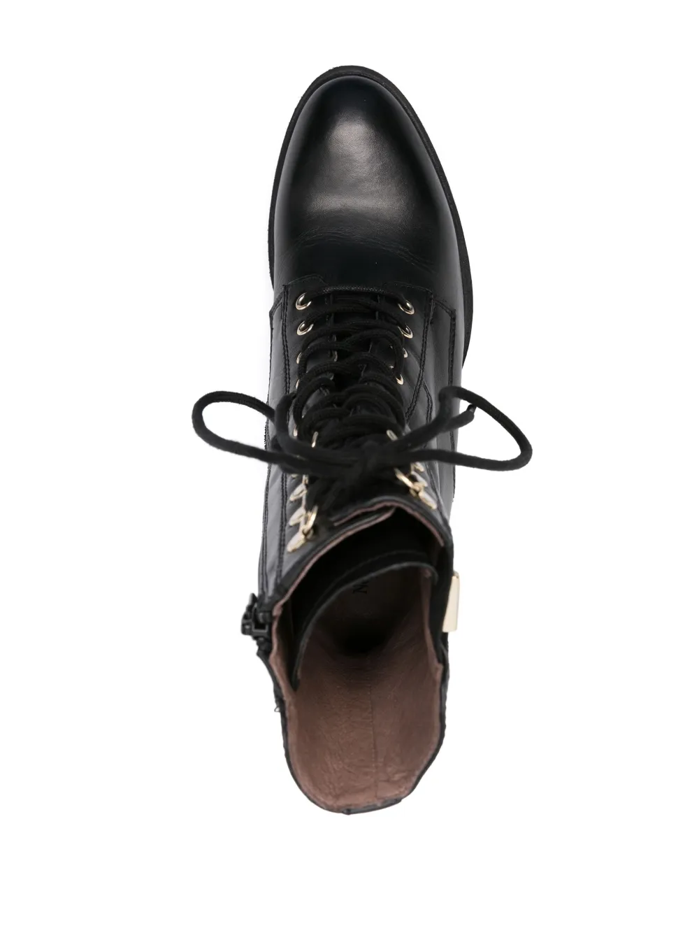 NeroGiardini 80mm leather boots Black