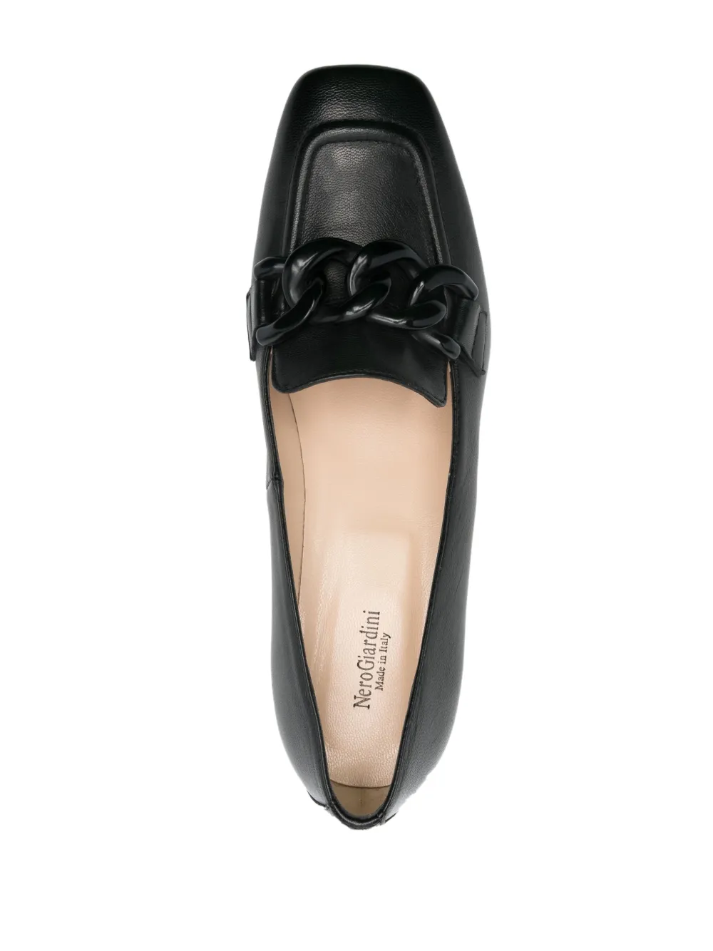 NeroGiardini Pandora leren pumps Zwart