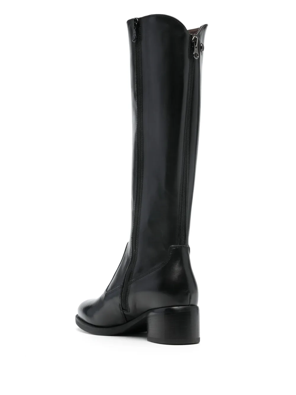 NeroGiardini Guanto 45mm leather boots Black
