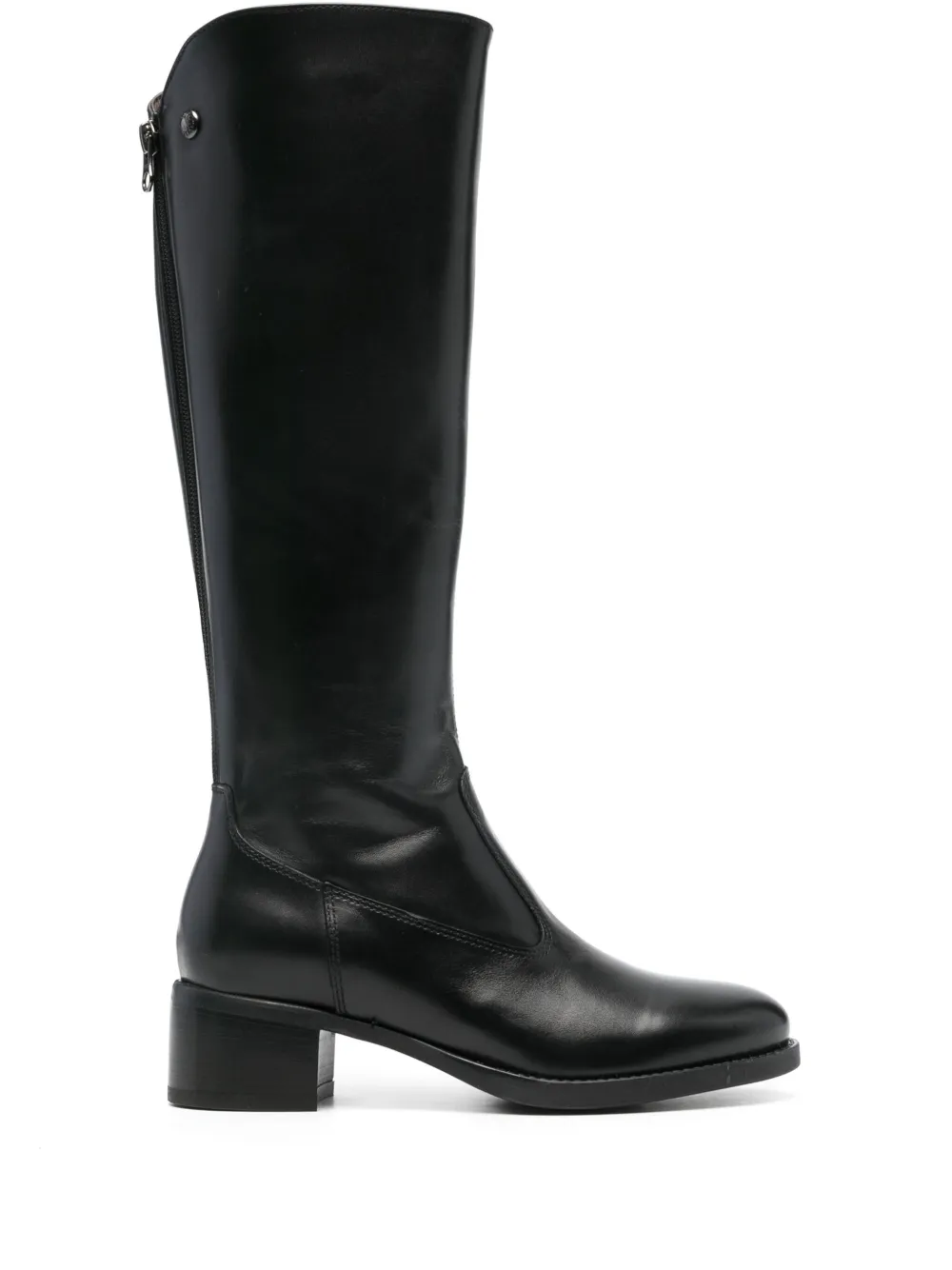 NeroGiardini Guanto 45mm leather boots Black