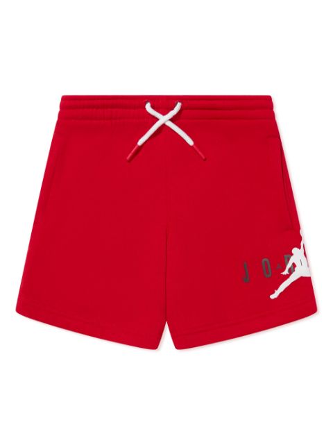 Jordan Kids logo-print drawstring shorts