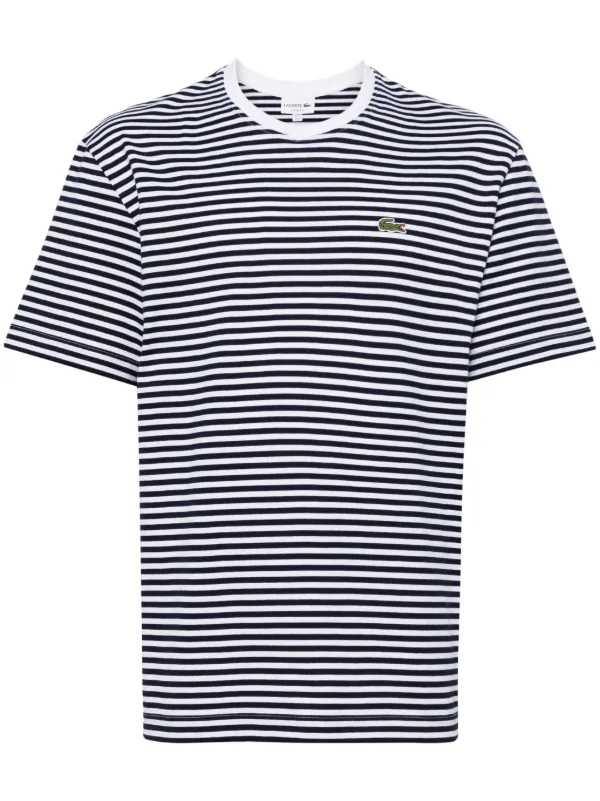 Lacoste t shirt striped discount