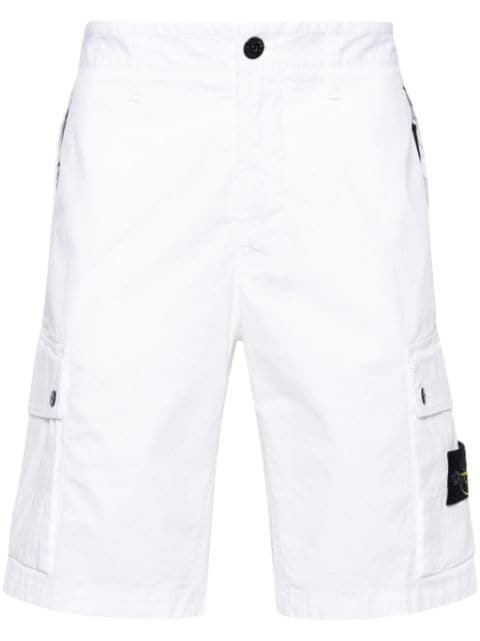 Stone Island bermudas con distintivo Compass