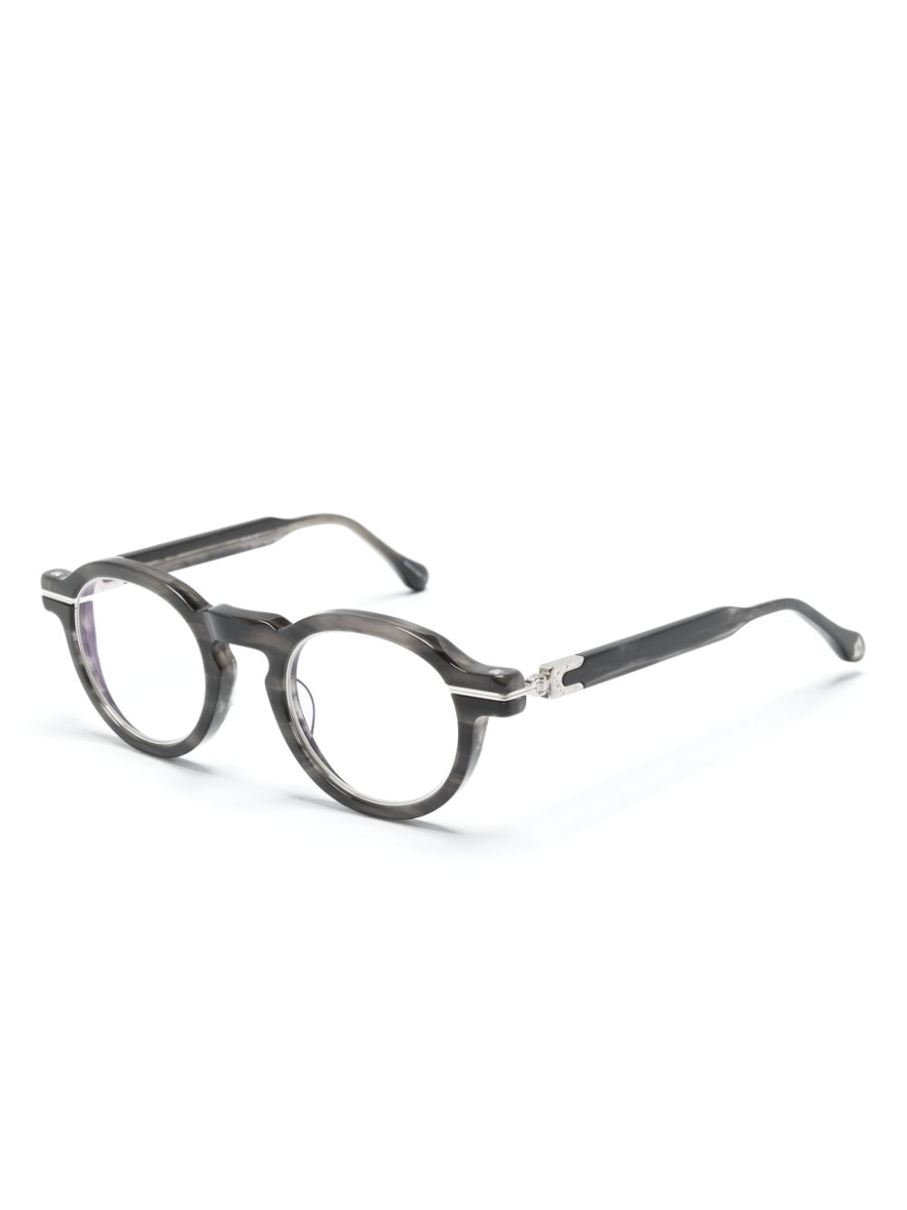 Matsuda M2059 bril met rond montuur - Zwart