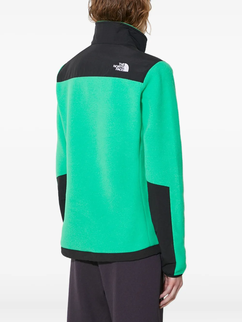 The North Face Denali Fleece Sweatshirt In Green