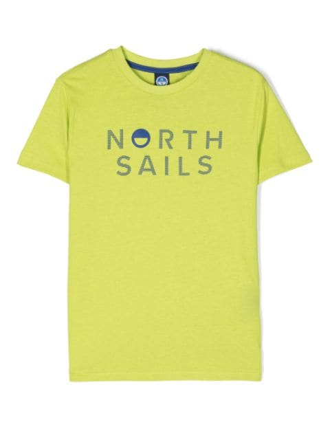 North Sails Kids rubberised-logo T-shirt