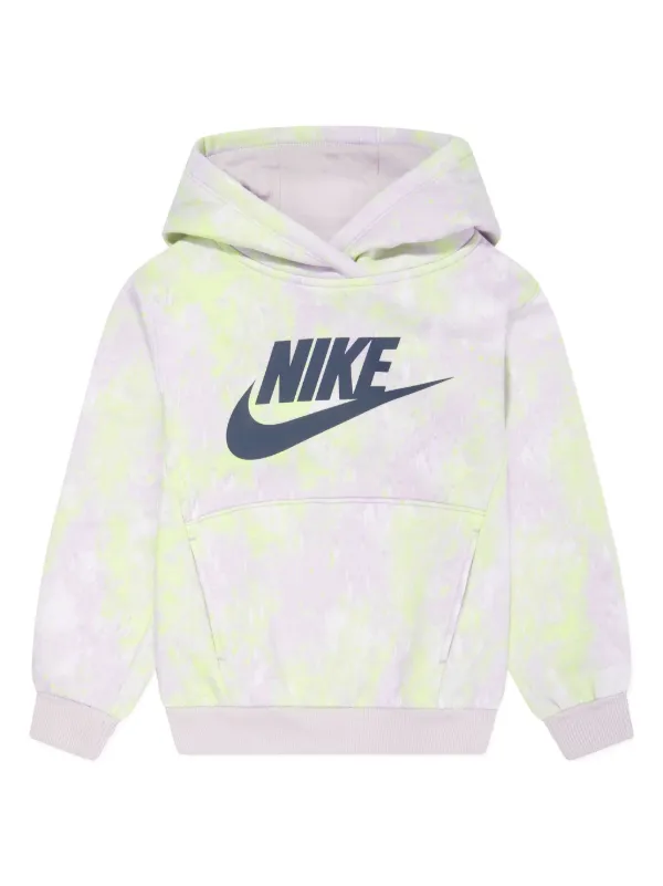 Nike Kids Hoodie Con Estampado tie dye Gris FARFETCH MX