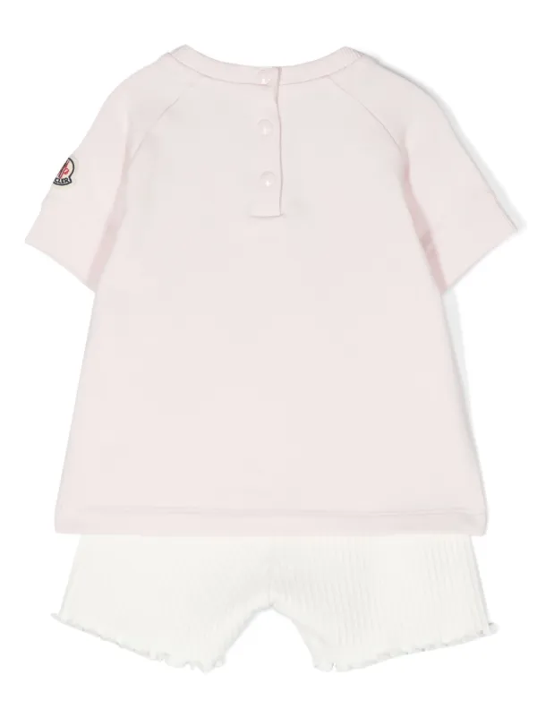 MONCLER/FRAGMENT ホワイトショートパンツ Moncler Men's Genius x Fragment Shorts in White Moncler