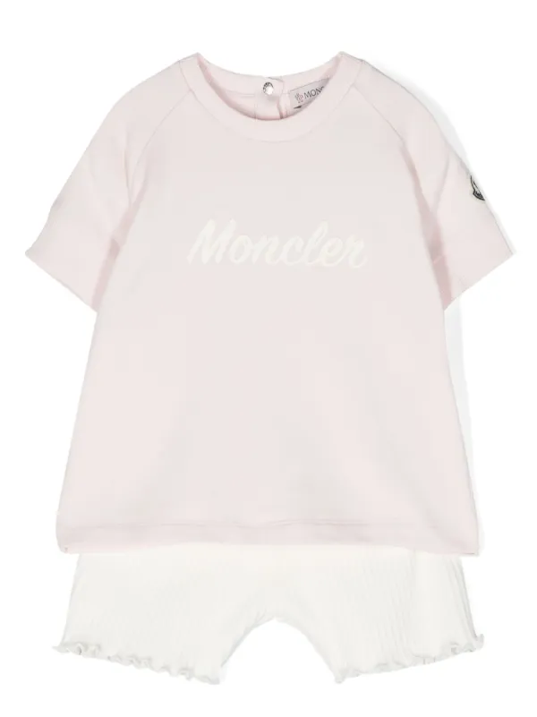 Moncler Enfant ショートパンツ セット | ホワイト | FARFETCH JP