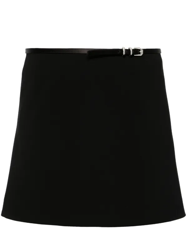 ミニスカート GIVENCHY Women Skirts BW40U114N6 001 BLACK Amazon.com: Givenchy Ladies Black Chain-detail Wrap Mini