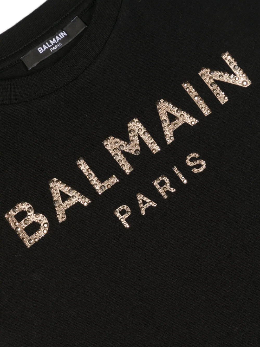 Balmain Kids Mouwloze jurk Zwart