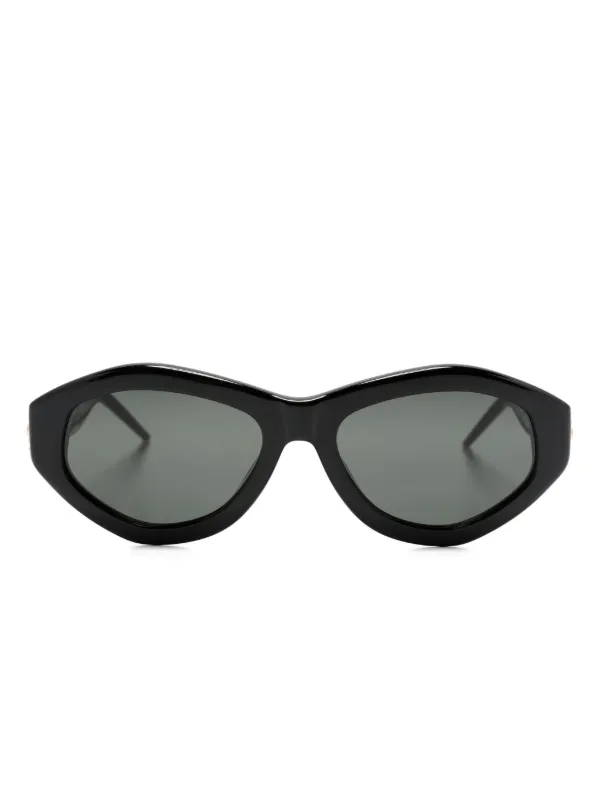 MCQ ブラック ジオメトリック サングラス MCQ ブラック ジオメトリック サングラス