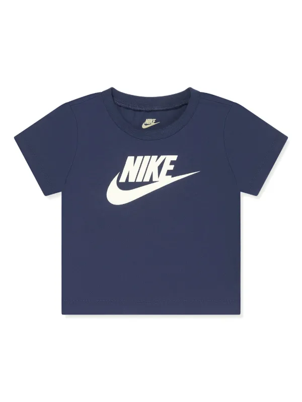Nike Kids Swoosh logo-print Tracksuit Set Blue FARFETCH IN