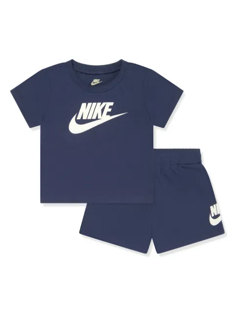 Nike Kids Swoosh logo-print tracksuit set