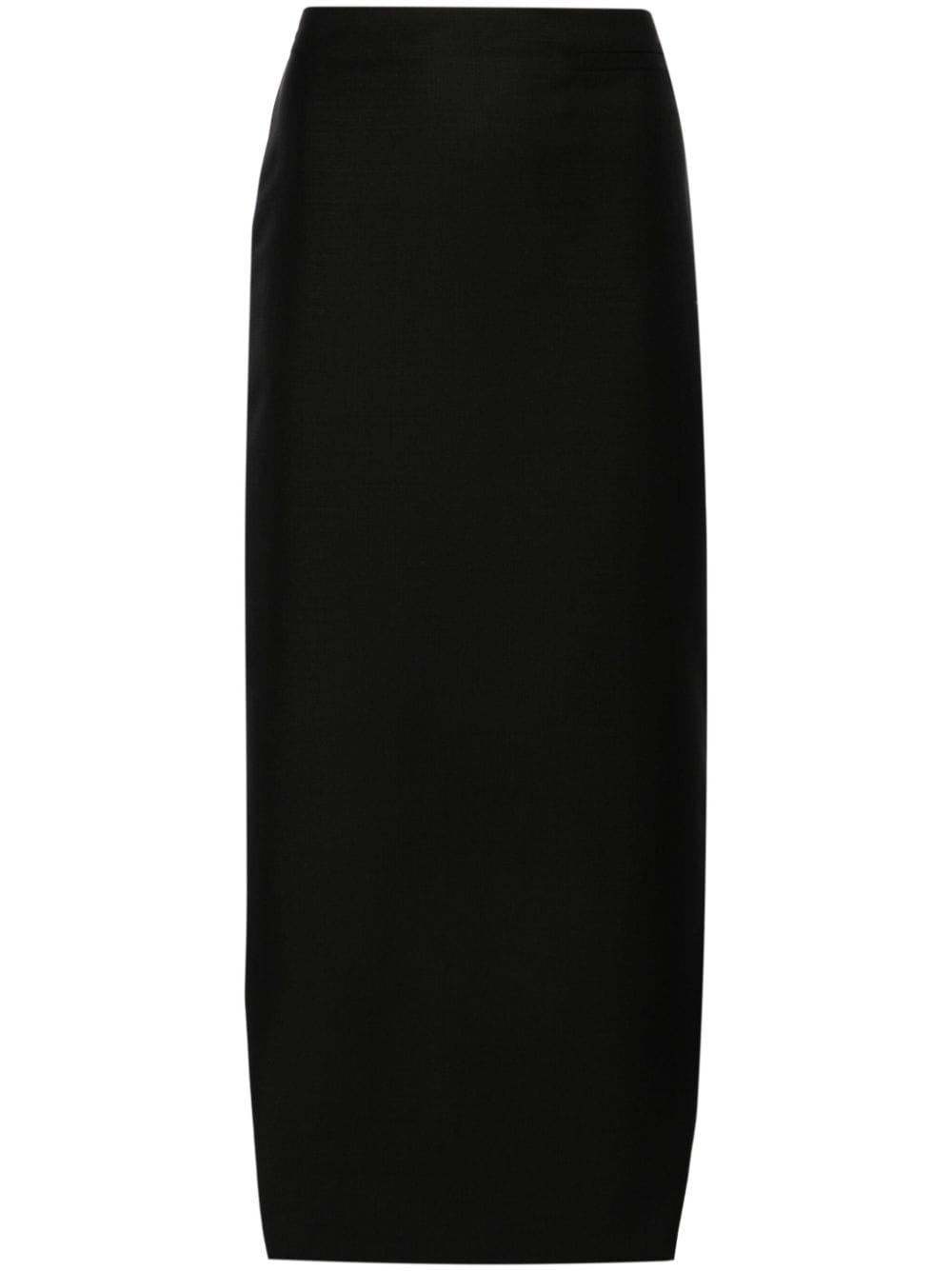 Givenchy Asymmetric Pencil Skirt In Black