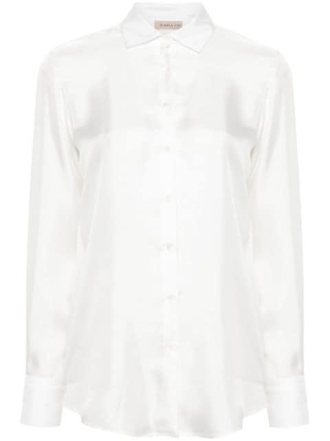 Blanca Vita camisa Catalpa