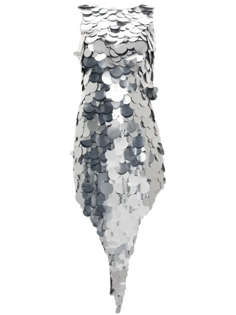 Giuseppe Di Morabito vestido midi bordado con lentejuelas
