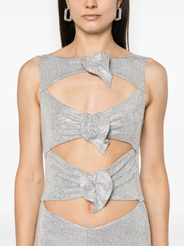 ワンピース GIUSEPPE DI MORABITO Jewel brooch dress Giuseppe Di Morabito Jewel Brooch Dress | ShopSimon
