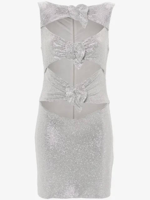 Giuseppe Di Morabito Vestido com aplicação de strass