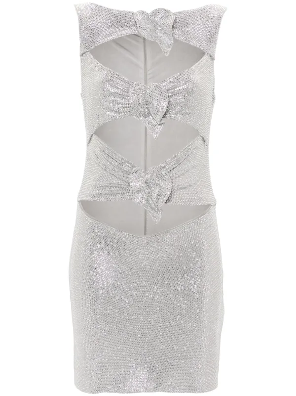 【Giuseppe Di Morabito】装飾付きミニスカート Giuseppe Di Morabito rhinestone-embellished Mini Dress