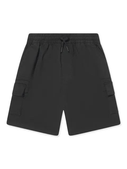 Converse Kids logo-appliqué drawstring cargo shorts