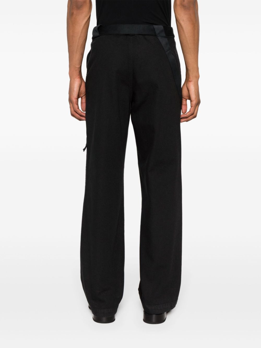 Jacquemus Le Pantalon Marrone wide-leg trousers Men