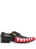 Walter Van Beirendonck Crocodile shoes - Black