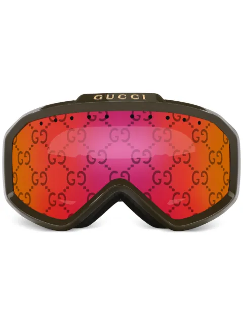 Gucci Eyewear logo-print ski goggles