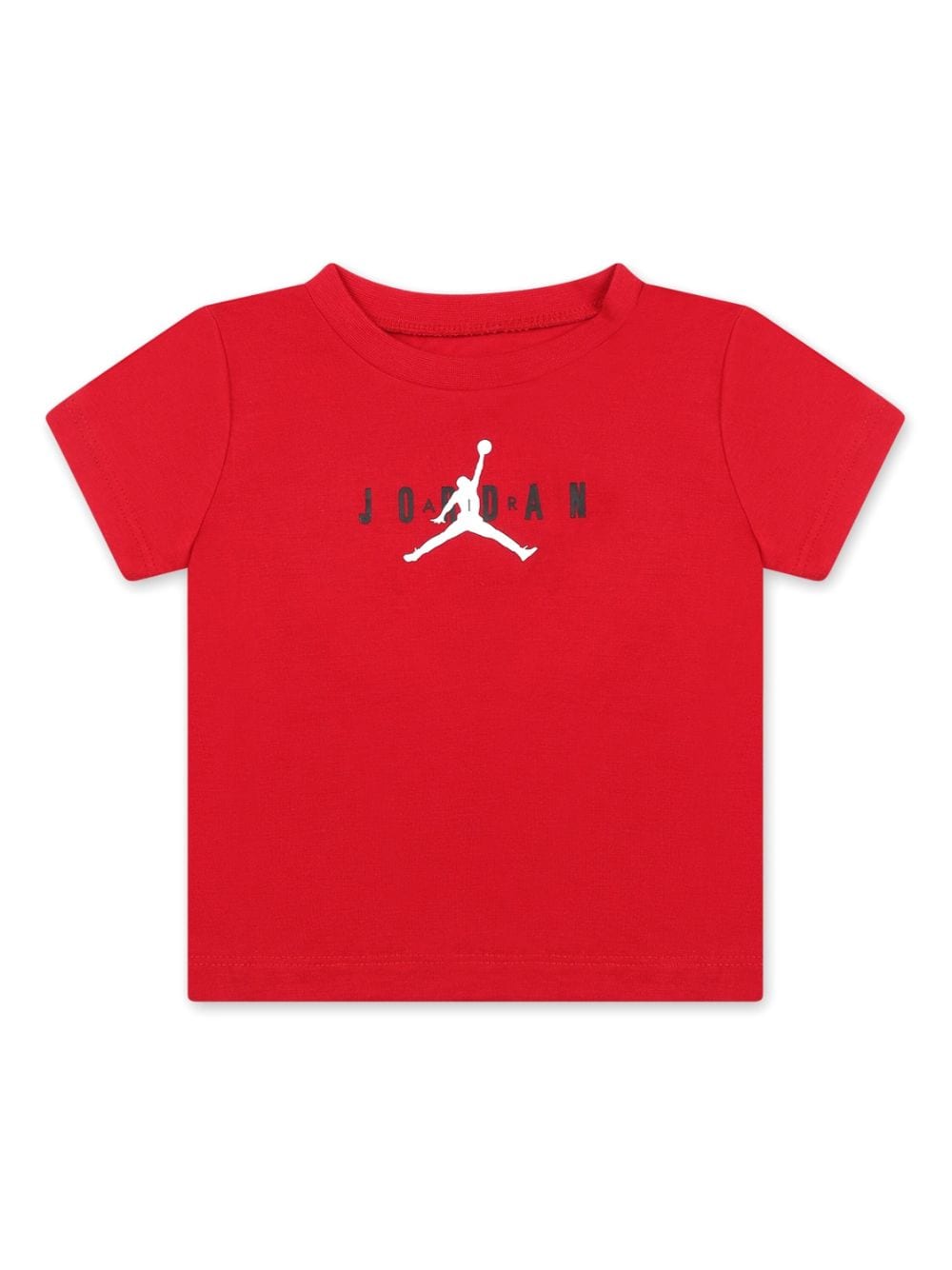 Jordan Babies' Logo印花t恤 In Red