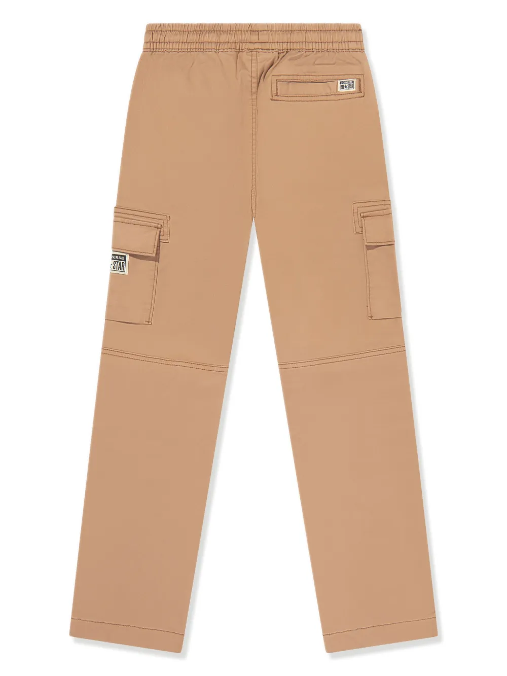 Converse Kids logo-appliqué drawstring cargo trousers | Boys Casual Trousers | Image 2