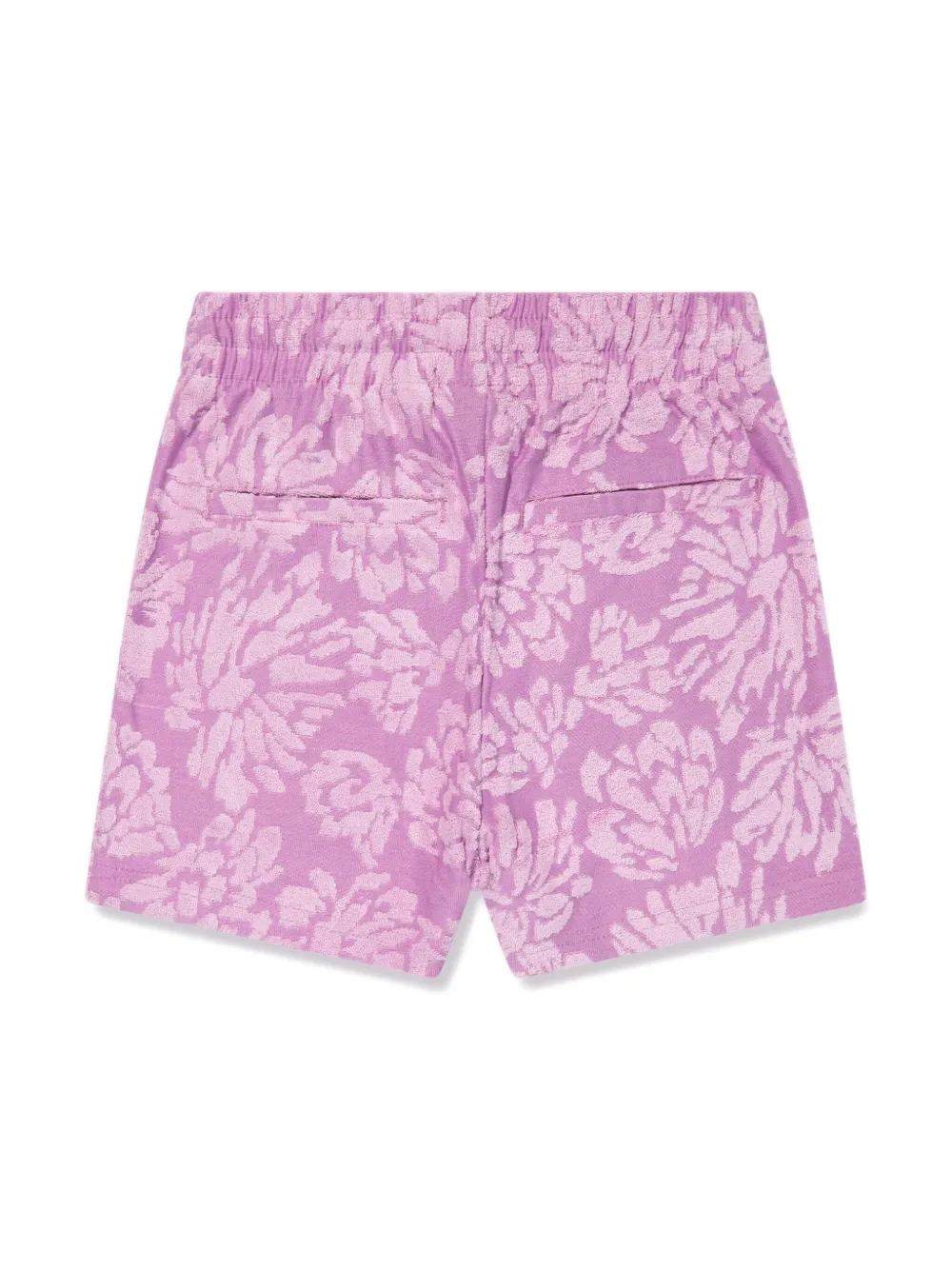 Converse Kids floral-pattern drawstring shorts | Girls Casual Shorts | Image 2