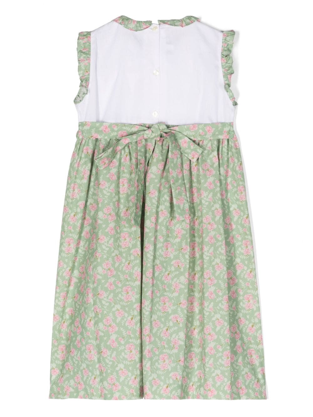 Siola floral-print sleeveless dress - Groen