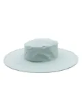 Ruslan Baginskiy wide-brim poplin hat - Blue